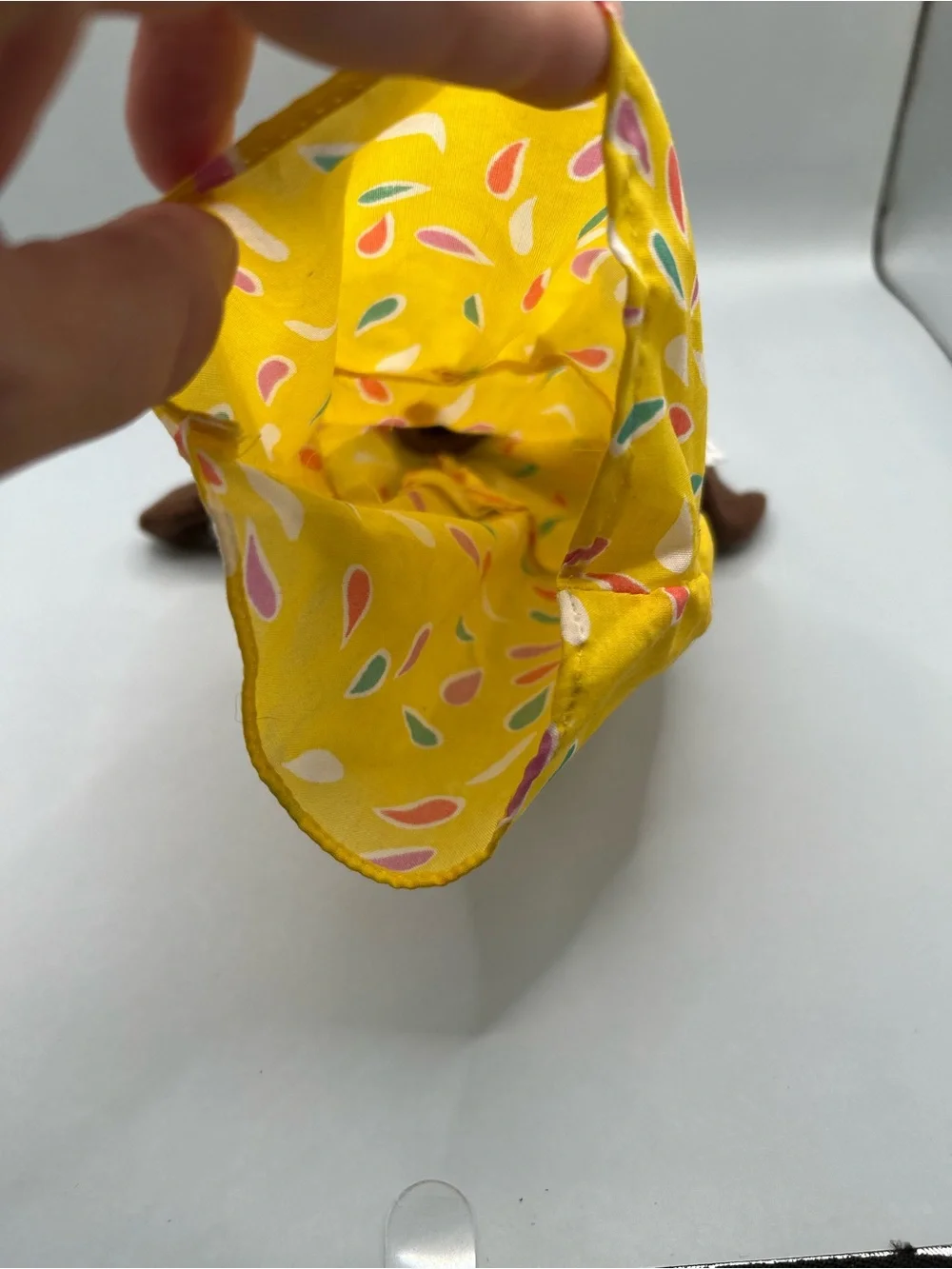 Vintage Learning Resource plastic head hand puppets Dark Skin Black AA Woman